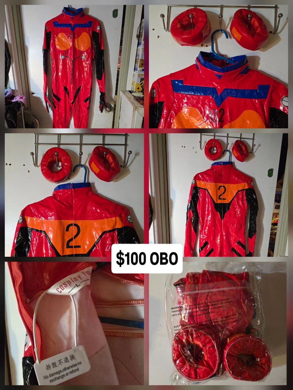 Evangelion Asuka Langley Soryu Pilot Cosplay